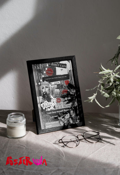 Melodies of Grandeur | Ariana Grande | Singer Poster