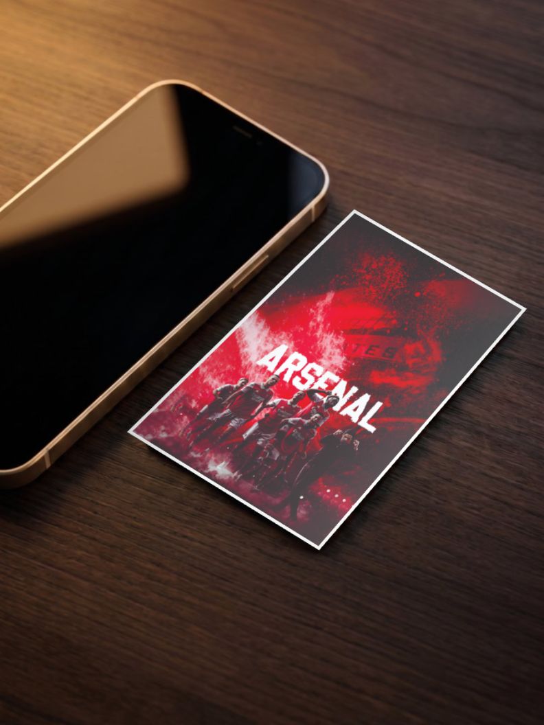 Rugged Resilience | Arsenal | Football Poster