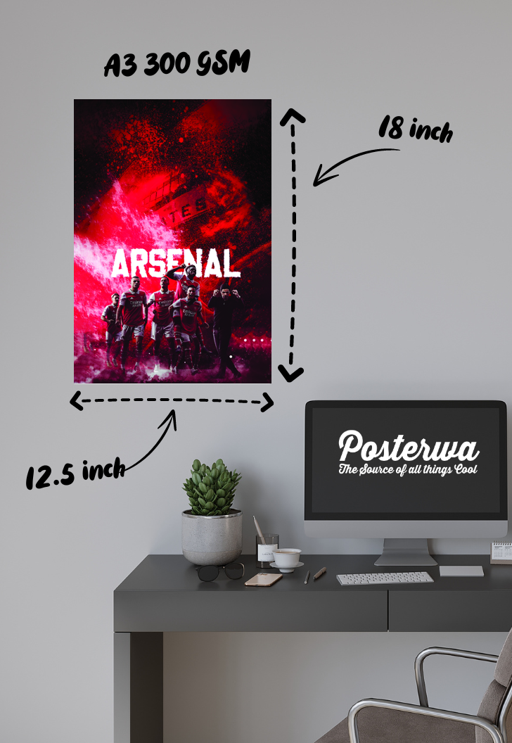 Rugged Resilience | Arsenal | Football Poster