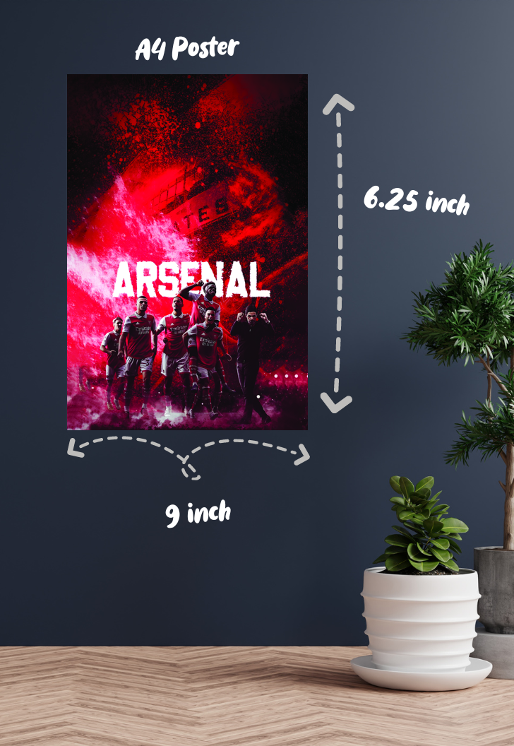 Rugged Resilience | Arsenal | Football Poster