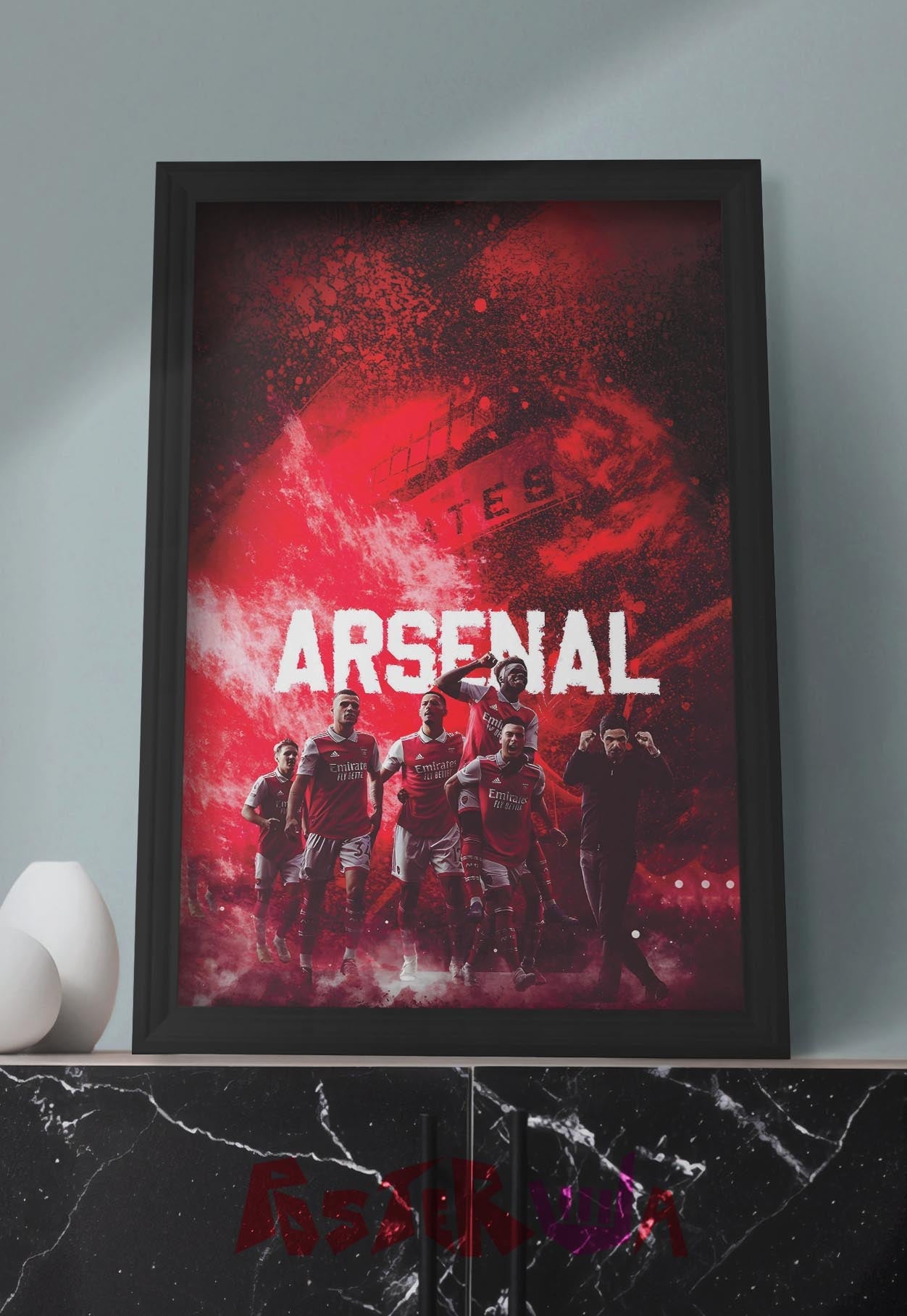 Rugged Resilience | Arsenal | Football Poster