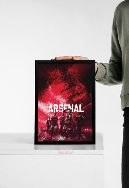 Rugged Resilience | Arsenal | Football Poster