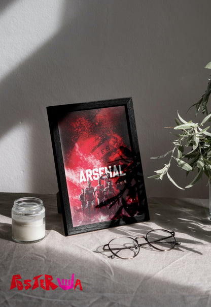 Rugged Resilience | Arsenal | Football Poster