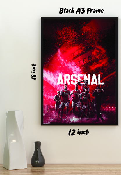 Rugged Resilience | Arsenal | Football Poster