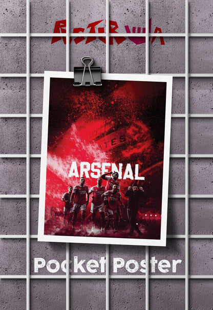 Rugged Resilience | Arsenal | Football Poster