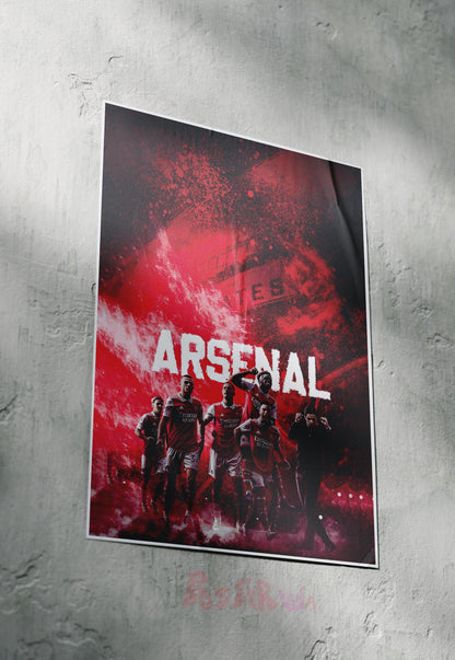 Rugged Resilience | Arsenal | Football Poster