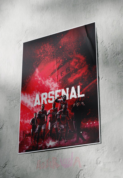 Rugged Resilience | Arsenal | Football Poster