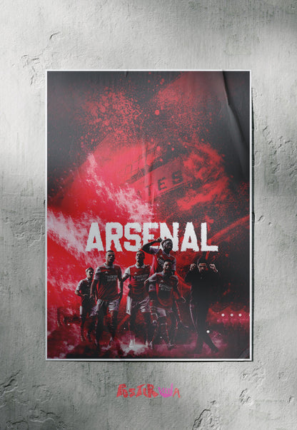 Rugged Resilience | Arsenal | Football Poster