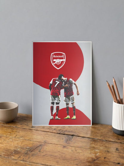 Dynamic Duo | Arsenal | Football Poster