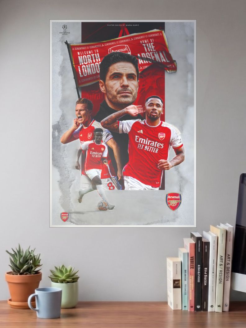 Gunners United | Arsenal | Football Poster