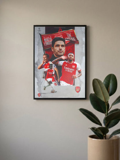 Gunners United | Arsenal | Football Poster
