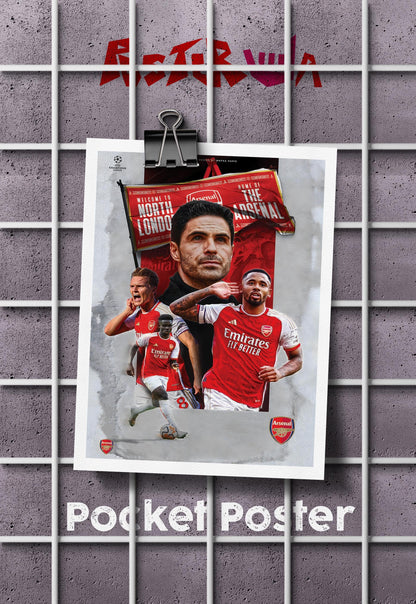 Gunners United | Arsenal | Football Poster