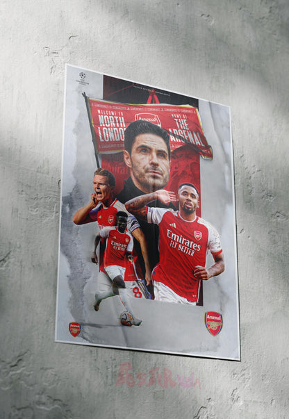 Gunners United | Arsenal | Football Poster