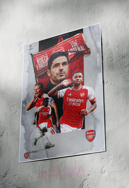 Gunners United | Arsenal | Football Poster