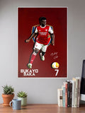 Saka's Rise | Arsenal | Football Poster