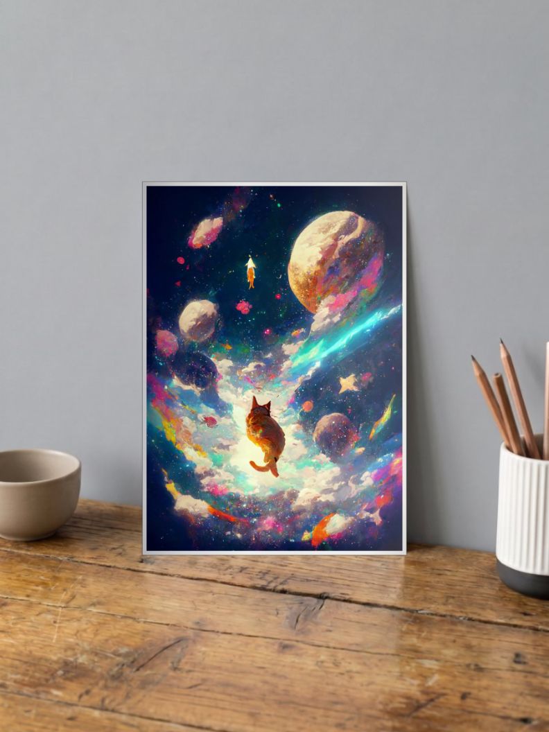 Cat into the Catverse Poster