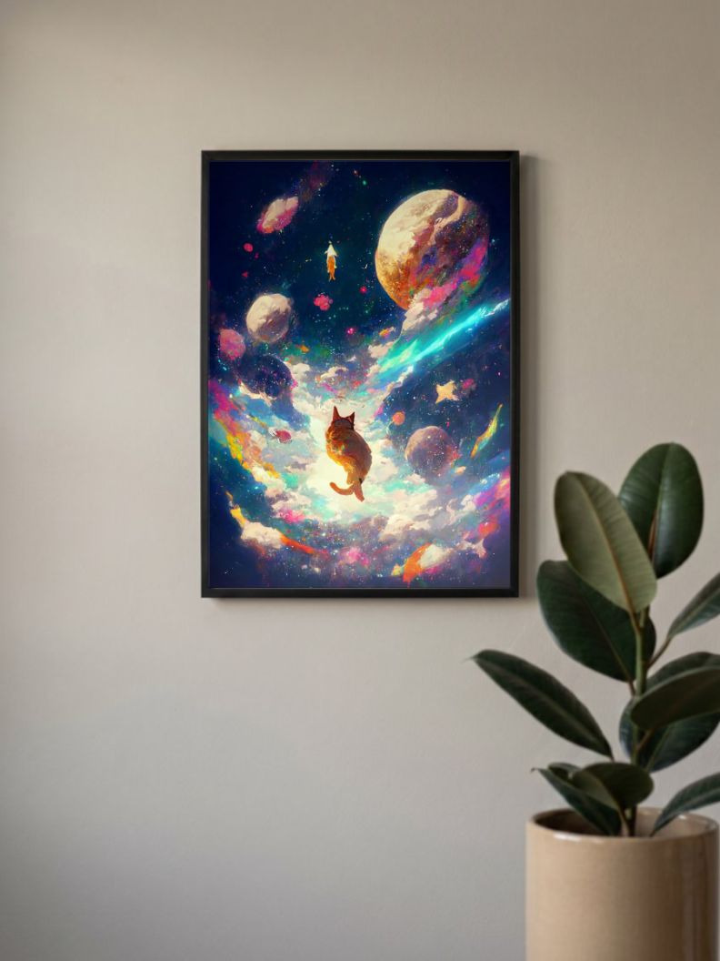 Cat into the Catverse Poster