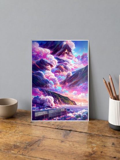 Mountains of Numenor Poster