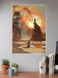 Walk to Sunset Poster