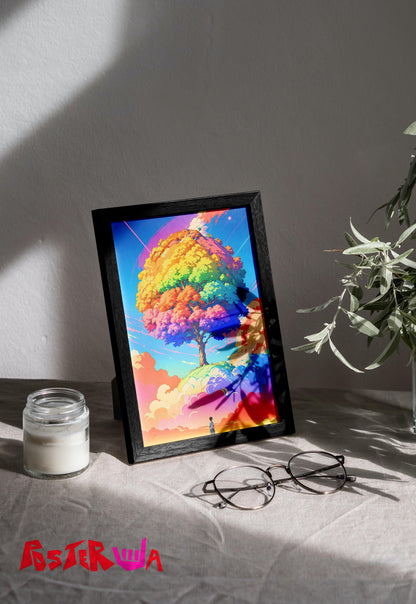 Vibrant Canopy | Abstract | Art Poster