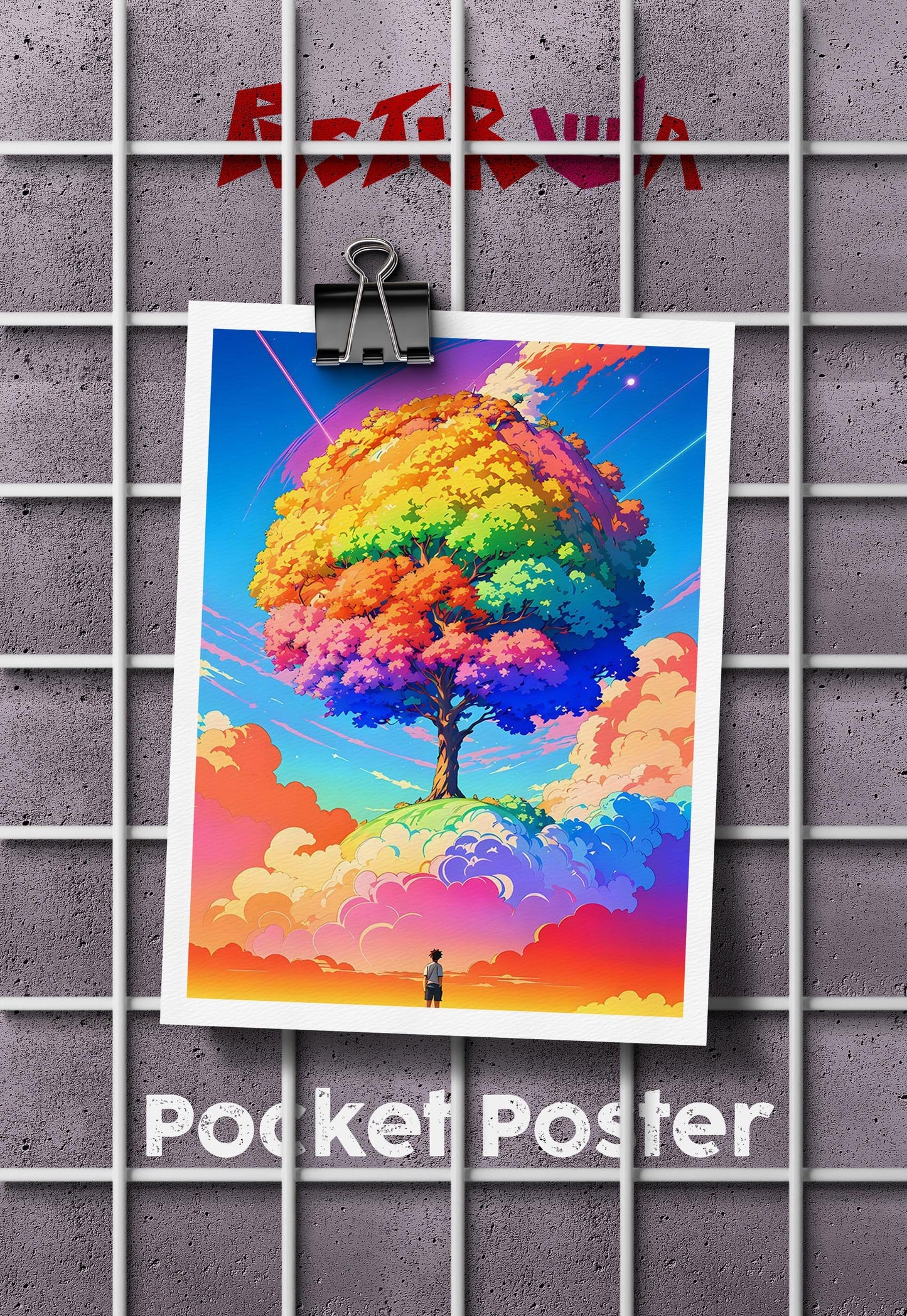 Vibrant Canopy | Abstract | Art Poster
