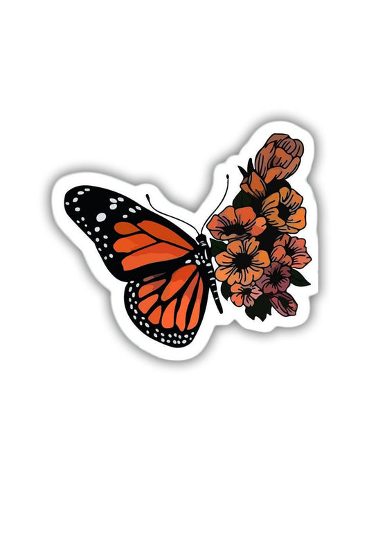 Monarch butterfly Sticker