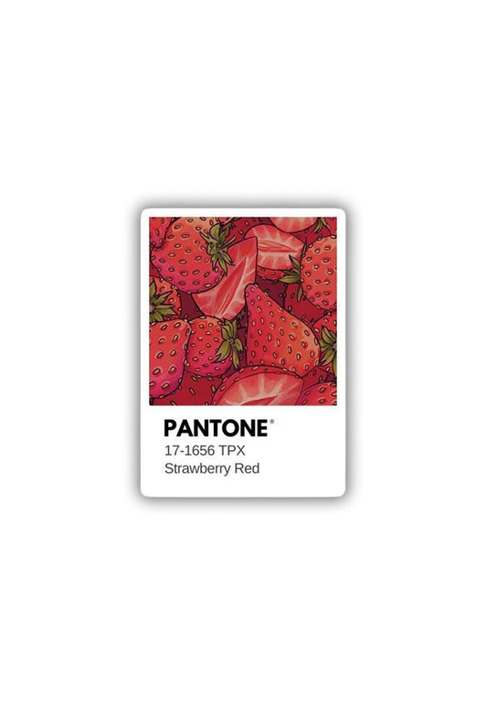 Pantone Strawberry Sticker