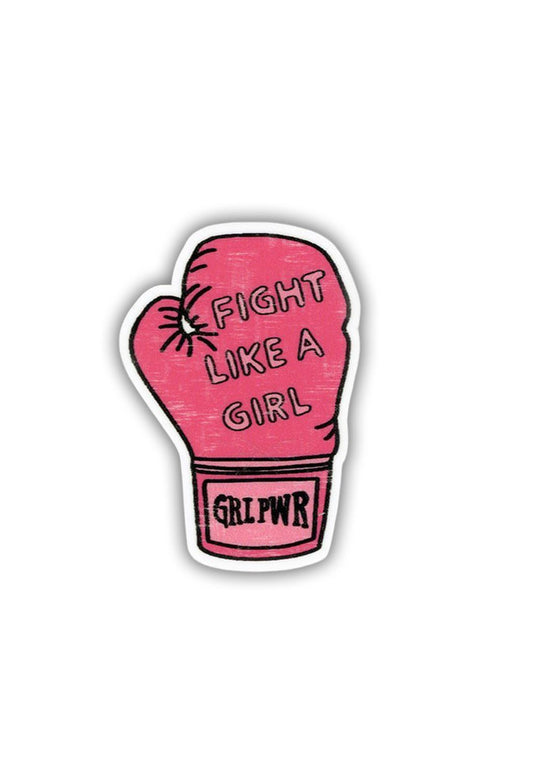 Fight Like a Girl Sticker