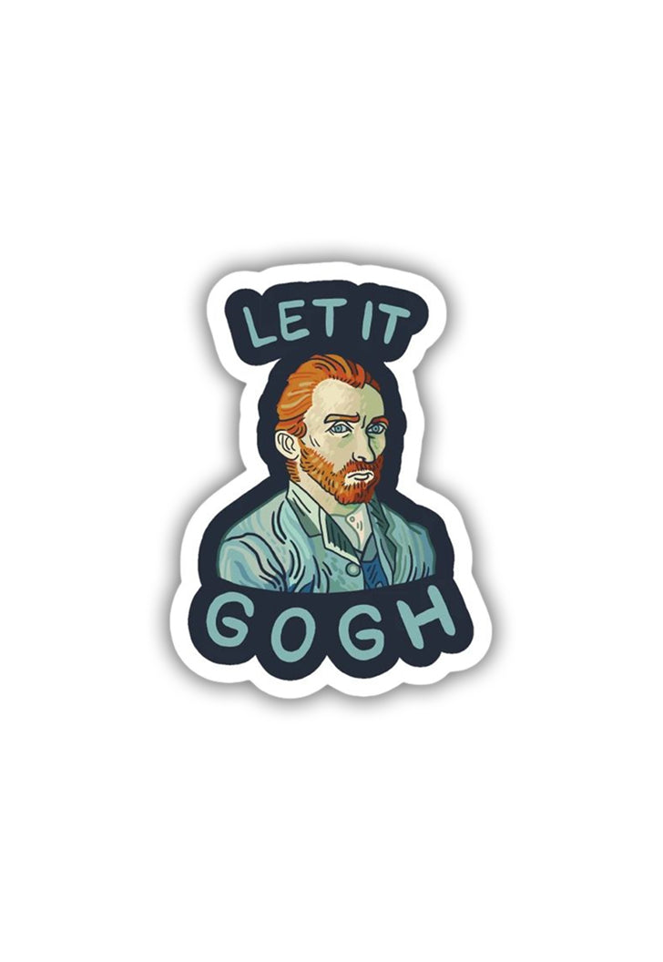 Let it Gogh Sticker