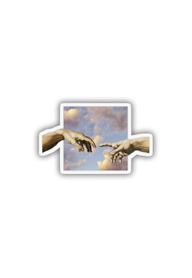 The Creation of Adam Sticker