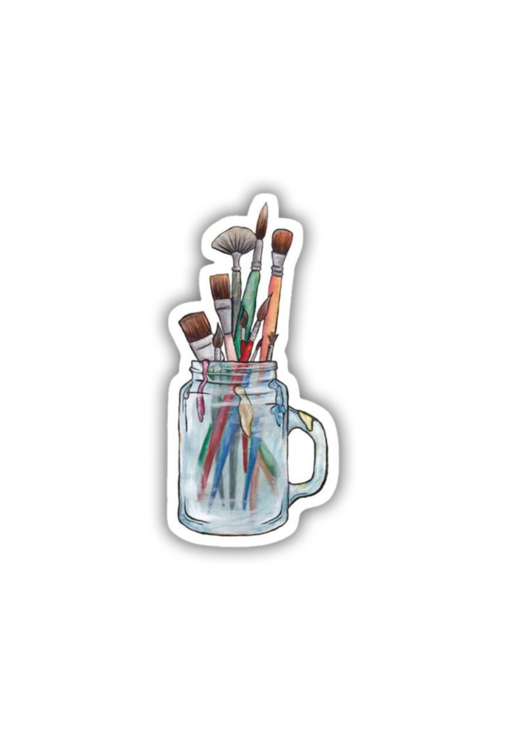 Paint Brushes Sticker