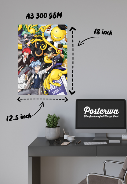 Classroom of Shadow | Assasination Classroom | Anime Poster