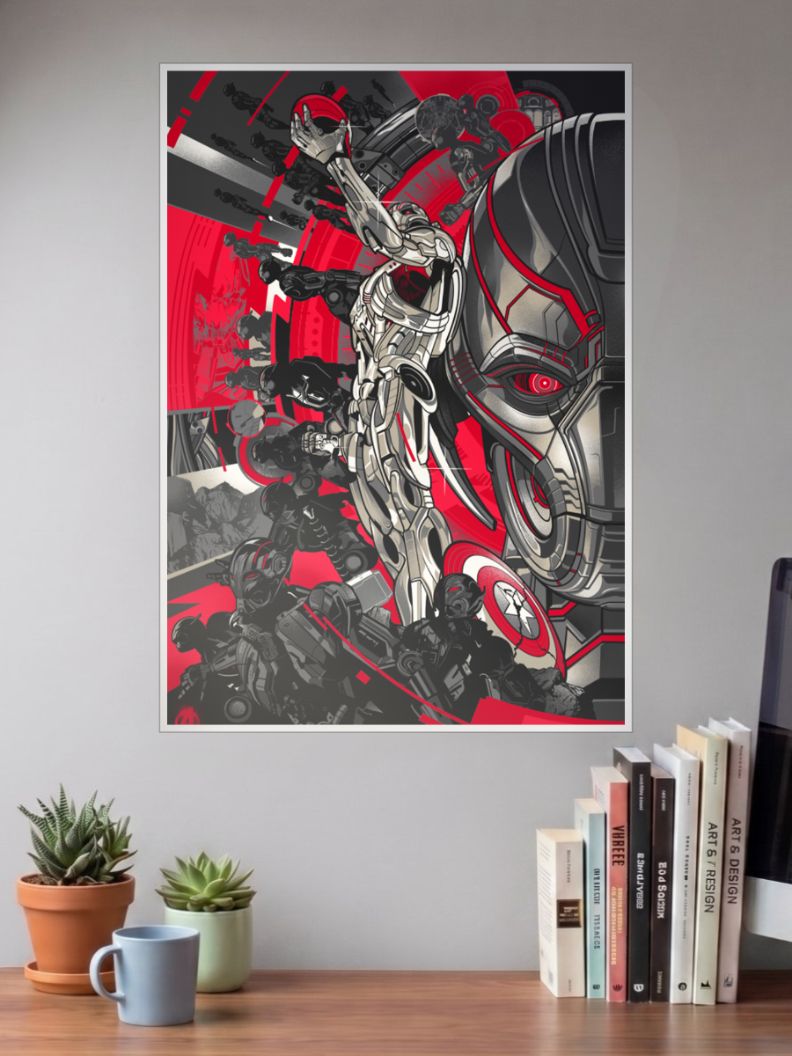 Avengers: Rise of the Machines | Marvel | Superhero Poster