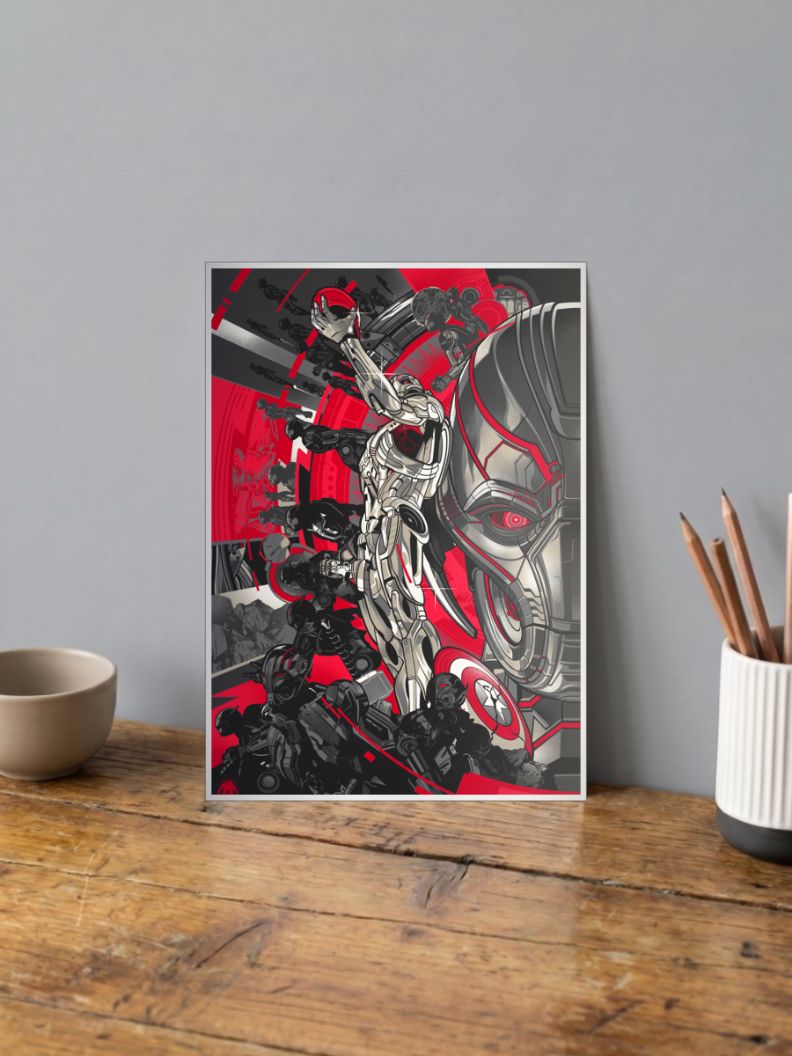 Avengers: Rise of the Machines | Marvel | Superhero Poster