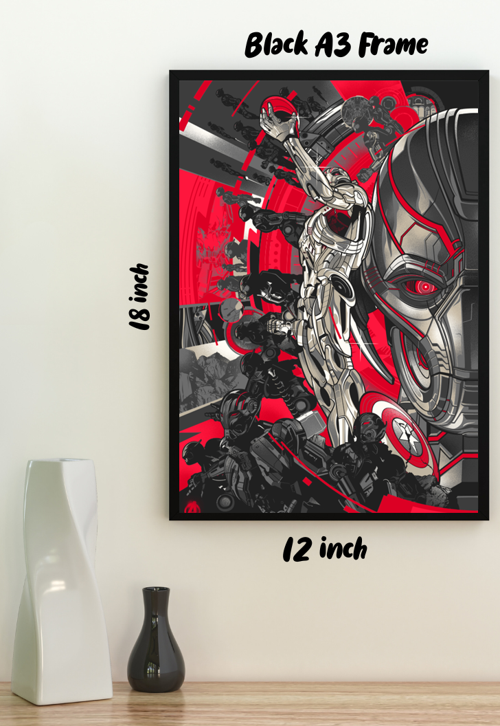 Avengers: Rise of the Machines | Marvel | Superhero Poster