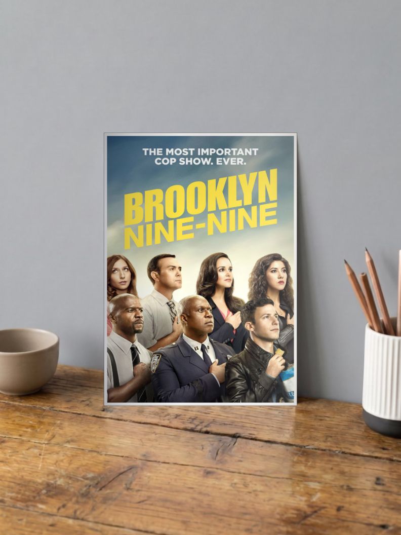 Brooklyn nine-nine Title cover Poster