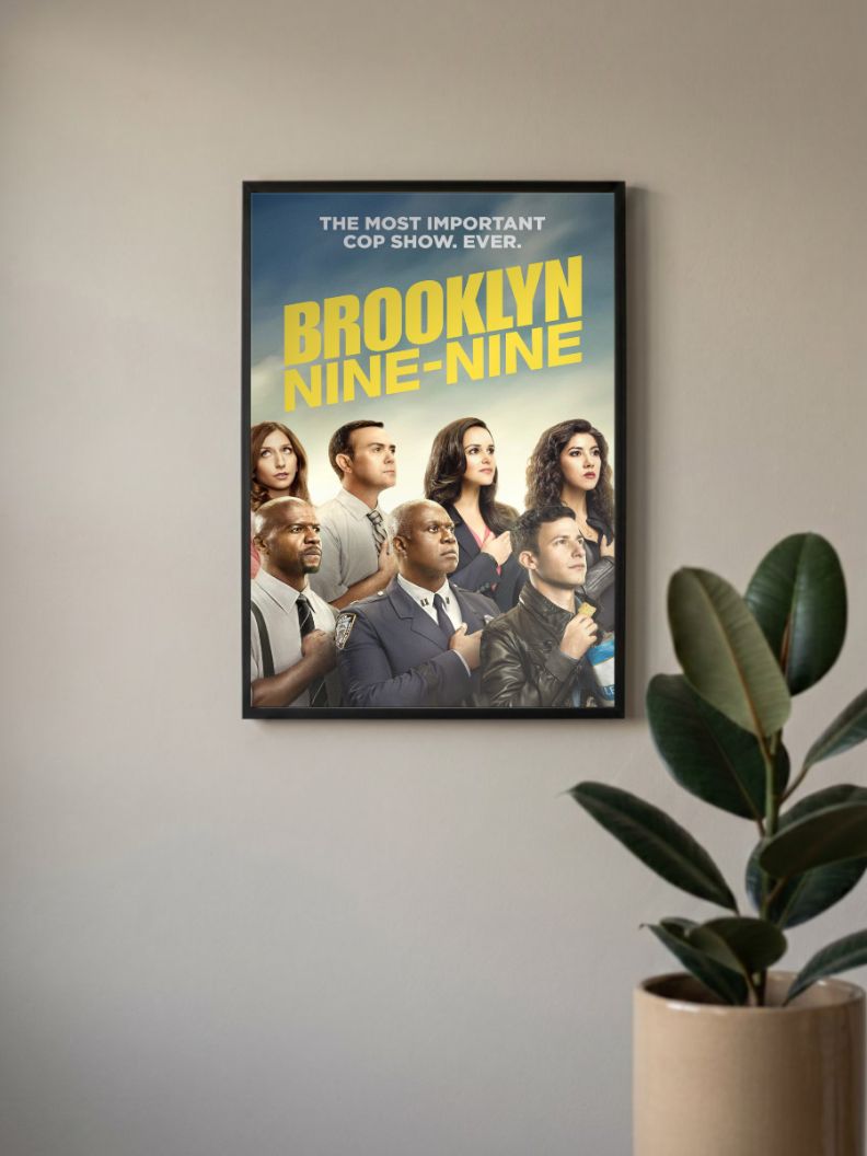Brooklyn nine-nine Title cover Poster