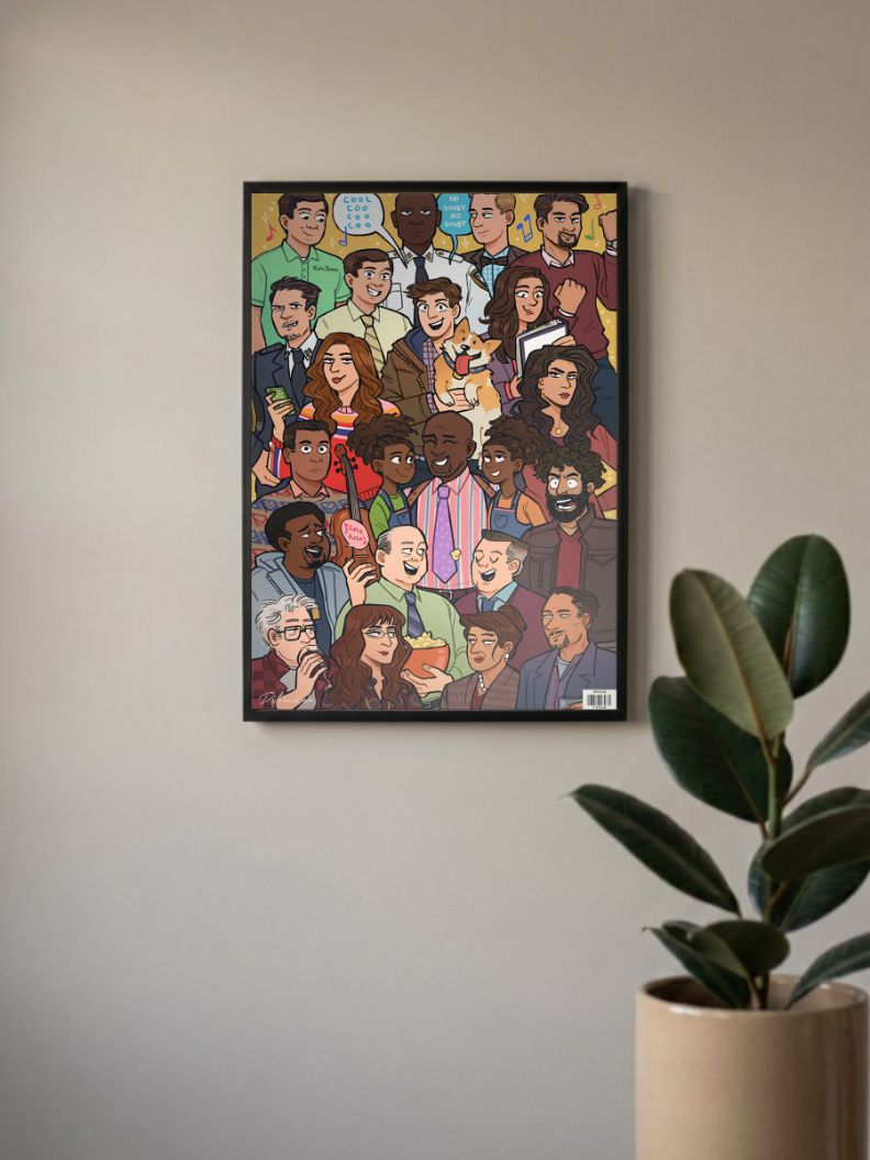 B99 toon Poster