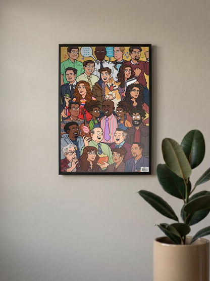 B99 toon Poster