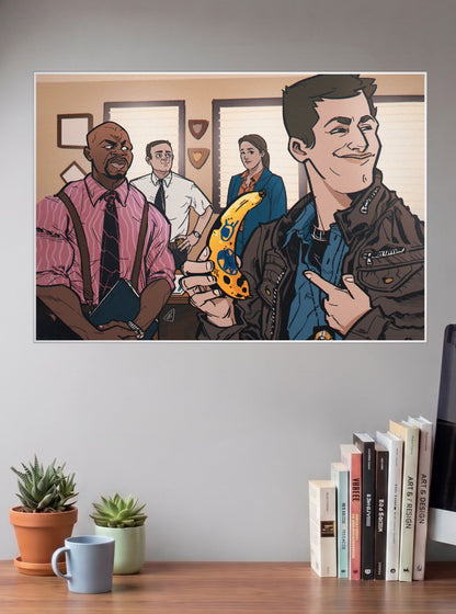 Comic Group Art Iconic Poster