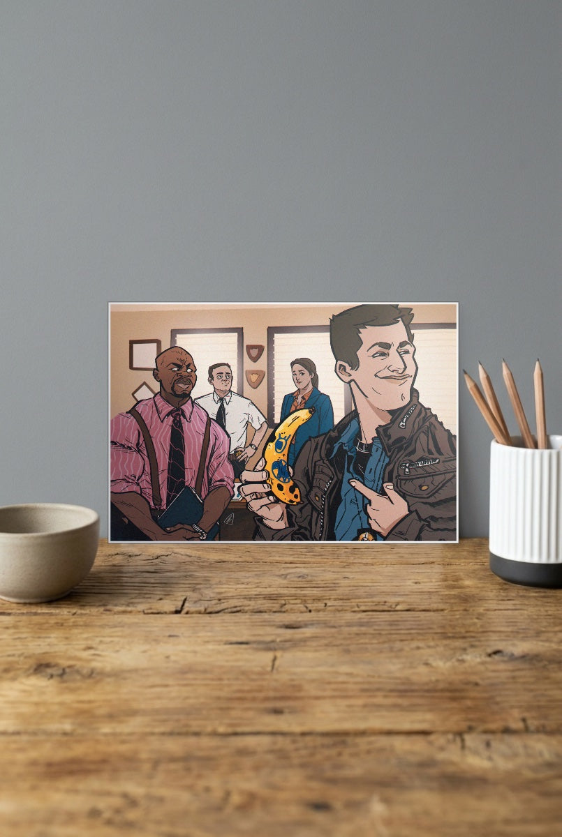 Comic Group Art Iconic Poster