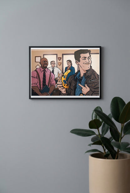 Comic Group Art Iconic Poster