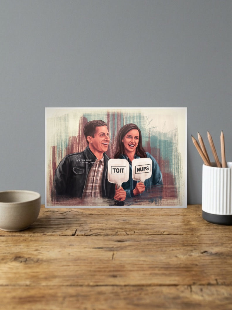 Jake And Amy Poster