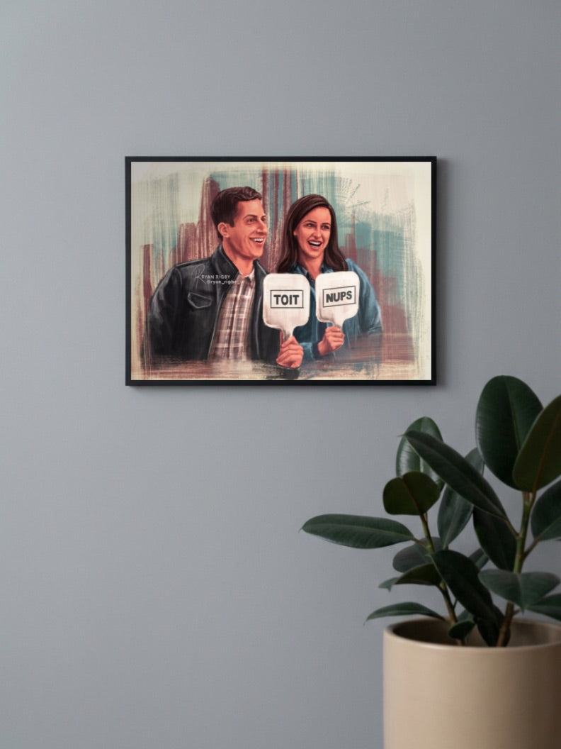 Jake And Amy Poster