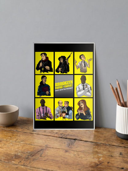 United Squad | Brooklyn 99 | Sitcom Poster