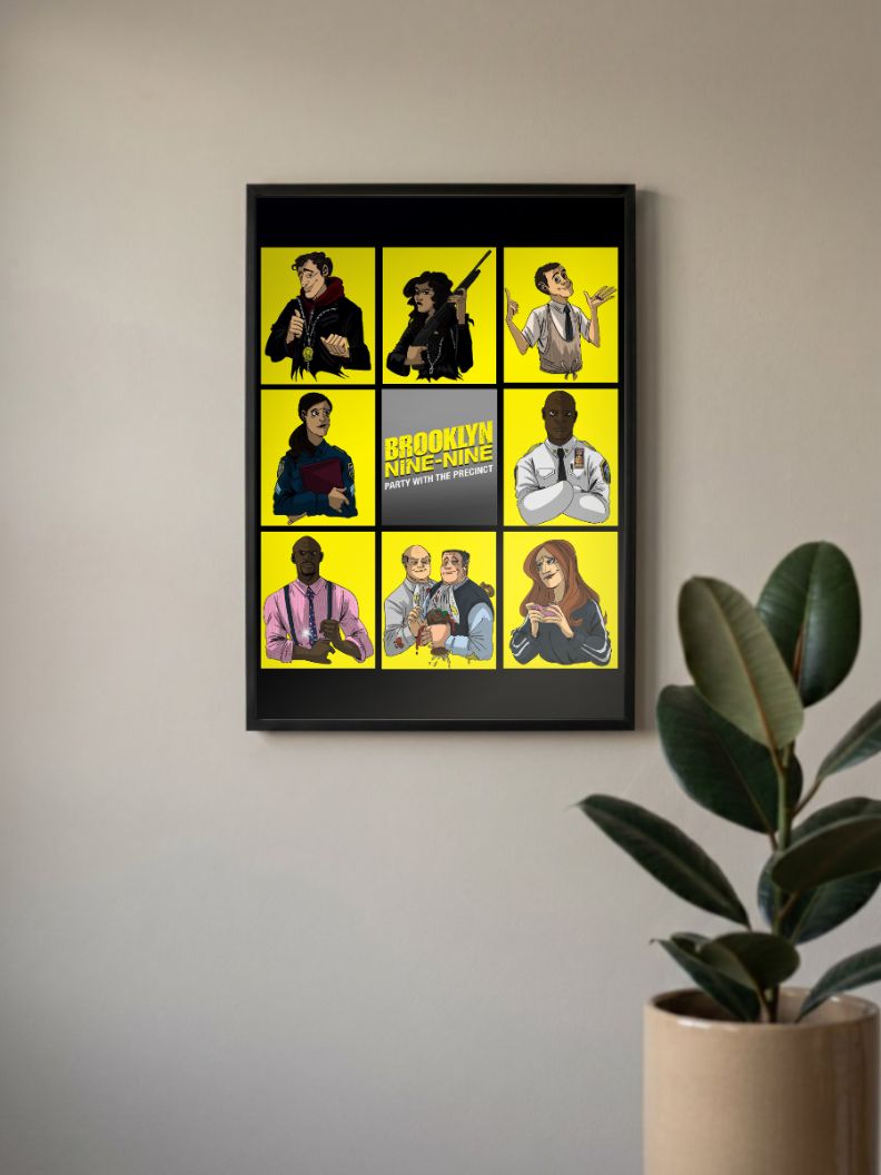 United Squad | Brooklyn 99 | Sitcom Poster