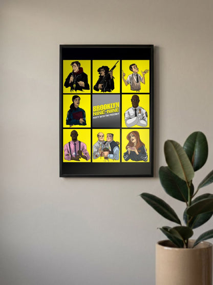United Squad | Brooklyn 99 | Sitcom Poster