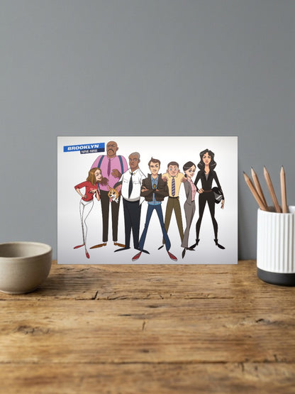 Brooklyn Nine-Nine Toonify Poster