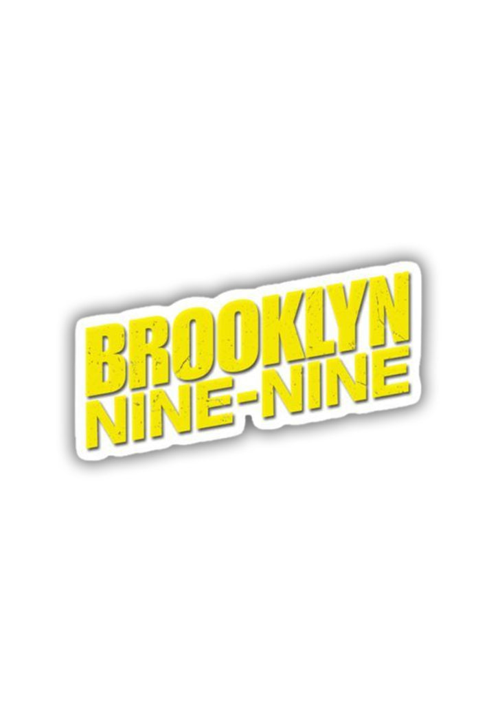 Brooklyn Nine-Nine Title Sticker