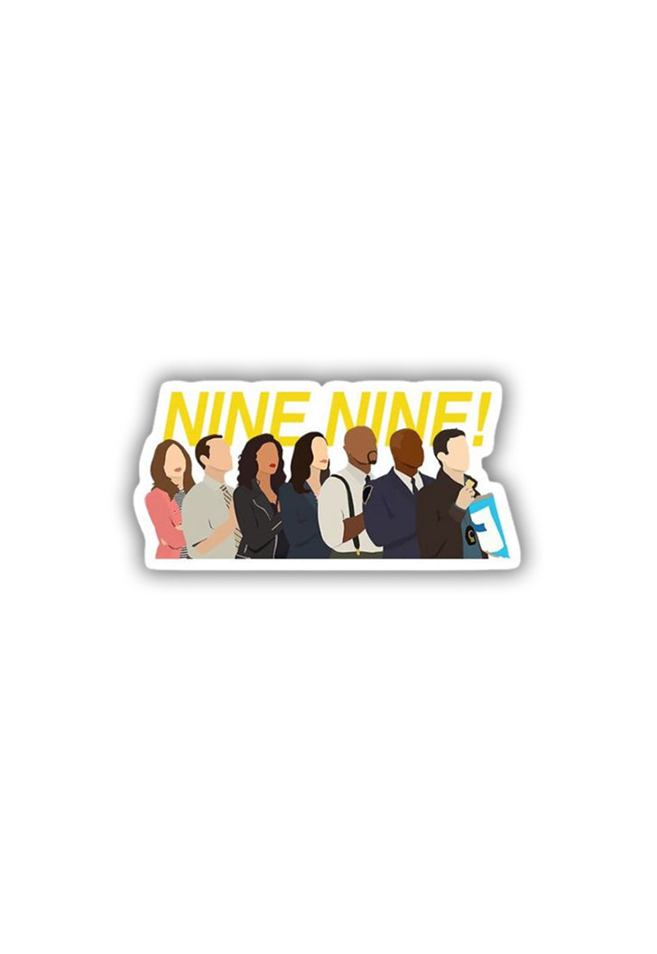 NINE NINE Squad Sticker – Posterwa